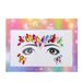 Halloween Edm Electronic Music Festival Face Stickers Eyebrow Stickers Diamond Resin Diamond Carnival Diamond Stickers Masquerade Face Decoration_viptrois.com