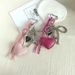 Personalized PU Leather Love Keychain Women's Bag Pendant Creative School Bag Keychain Pendant Accessories_viptrois.com