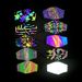 2025 Winter Fashion Halloween Colorful Reflective Mask_viptrois.com