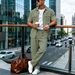Men's Trendy Workwear Cotton Linen Shirt And Trousers Plus Size Chest Pocket Lapel Spring Summer Casual Suit_viptrois.com