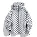 Unisex Windproof Letter-Print Jacket - Oversized Streetwear Coat With Detachable Hood_viptrois.com