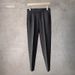 Summer Ice Silk Men's Cropped Suit Pants Flowy Nine Point Business Casual Korean Style Straight Leg Loose Fit_viptrois.com