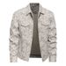 Men's Clothing Men's Corduroy Jacket With Lapel Collar, Fashionable Casual Coat For Spring & Autumn, Plus Size M-8XL, Trendy Hong Kong Style_viptrois.com