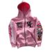 New European And American Fashion Trend Multi-Medal Digital Print Unisex Autumn Winter Full Pattern Hooded Cardigan_viptrois.com
