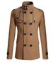 Loom Loom European American Spring And Autumn Multi-Button Stand Collar Slim Fit Woolen Export Trendy Men's Coat_viptrois.com