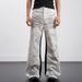 Men's Clothing High Street Style Distressed Denim Jeans Wide Leg Floor Length Slightly Flared Slimming Clean Fit Trendy Niche Design For Men And Women_viptrois.com