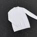 Minimalist Semi-Turtleneck Sweater – Slim-Fit Thermal Knit Pullover For Men's Winter Layering_viptrois.com