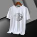 Men's Clothing pure cotton hot sale high end craft printing pure cotton pull on round neck t shirt summer large size short sleeved t shirt_viptrois.com