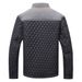 Men's Jackets Casual Bomber Coat Diamond Quilted Puffer Down Lightweight Casual Button Down High Quality Overshirt Us Size_viptrois.com