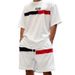 Men's Clothing Fashion Casual Short Sleeved Suit Sports Loose Round Neck Trendy Short Sleeved_viptrois.com