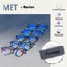 OPULIZE Met Blue Light Filter Slim Round Frame Spring Hinges Improved Sleep Computer Glasses Gaming Anti-glare Brown_viptrois.com