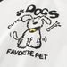 Mother & Kids Children's Clothing 2025 Summer New Korean Children's Short Sleeved T Shirts Cartoon Puppy Tops Wholesale_viptrois.com