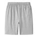 Men's Clothing Outdoor Wear Thin And Loose Sports Shorts Pure Cotton Thin Sweat Absorbent And Breathable Straight Leg Mid Length Pants_viptrois.com
