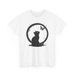 Black Cat Stars Galaxies Cute Oversized Butterfly T-Shirt Mens Womens Tees Top Women’s Trendy_viptrois.com