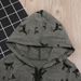 Children boys long-sleeved Christmas moose hooded onesie crawl suit Ha clothes children's Instagram_viptrois.com