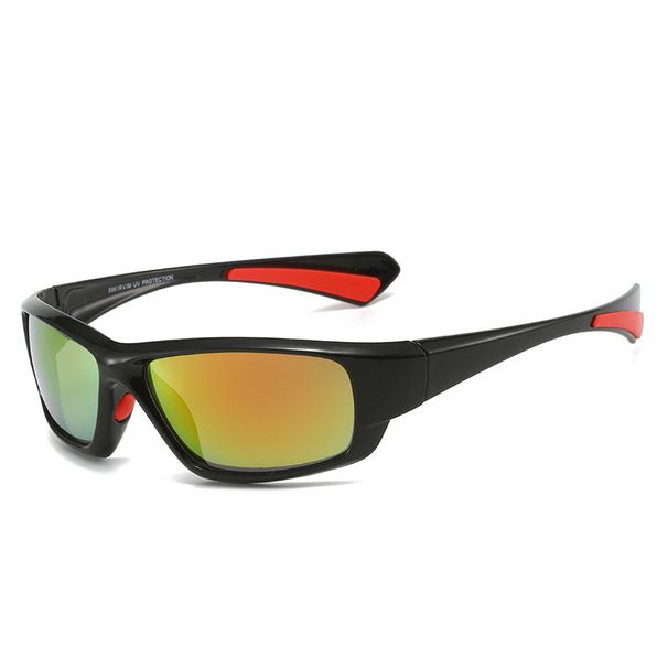 Simple And Atmospheric Outdoor Sports Sunglasses For Cycling And Driving, Sun Protection, UV Protection And Sandproof Sunglasses_viptrois.com