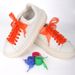 2.5cm Wide Polyester Ribbon Shoelaces - Vibrant Candy Colors For Sneakers, Casual & Work Shoes (34 Color Options) Lazy Snow Yarn Ribbon Shoelaces_viptrois.com