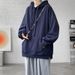 Pure 8XL Autumn Winter Large Drawstring Hooded Sweatshirt For Men Plus Size Fleece Lined Heavyweight Warm Casual Jacket_viptrois.com