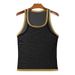 Men's Clothing Summer New Men's Fitness Tight Mesh Sports Vest Sexy Thin Mesh Transparent I Shaped Vest_viptrois.com
