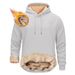 Men's Clothing Autumn And Winter New Plus Velvet Hooded Sweatshirt Casual Pullover Hoodie Men's Clothing Tops_viptrois.com