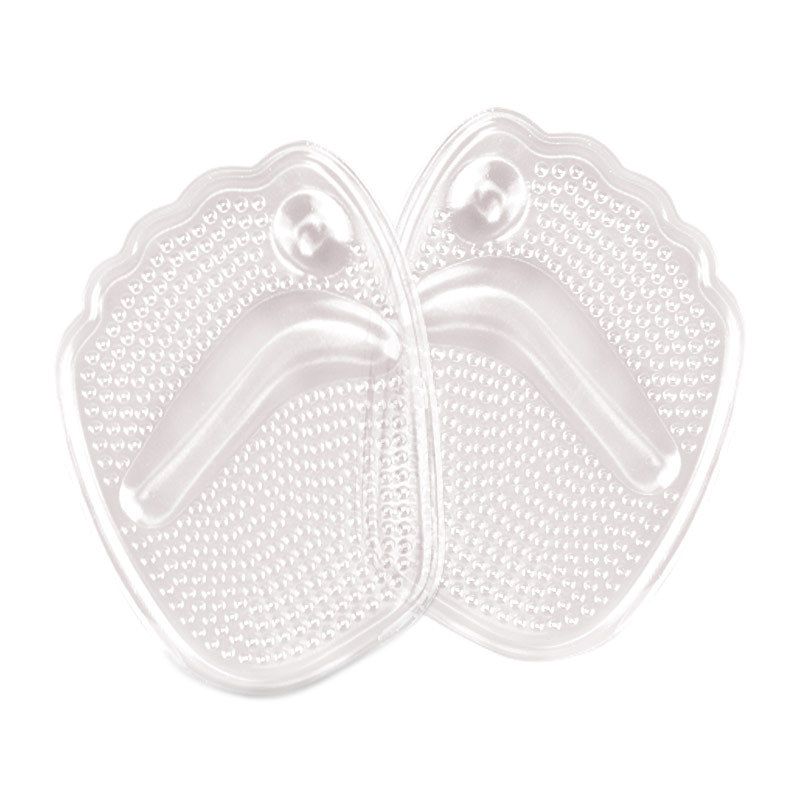 Anti-Slip Gel Forefoot Pads – Cushioned Half-Size Inserts For High Heels & Dress Shoes (Universal Fit, Transparent, Pain Relief For Ball Of Foot)_viptrois.com