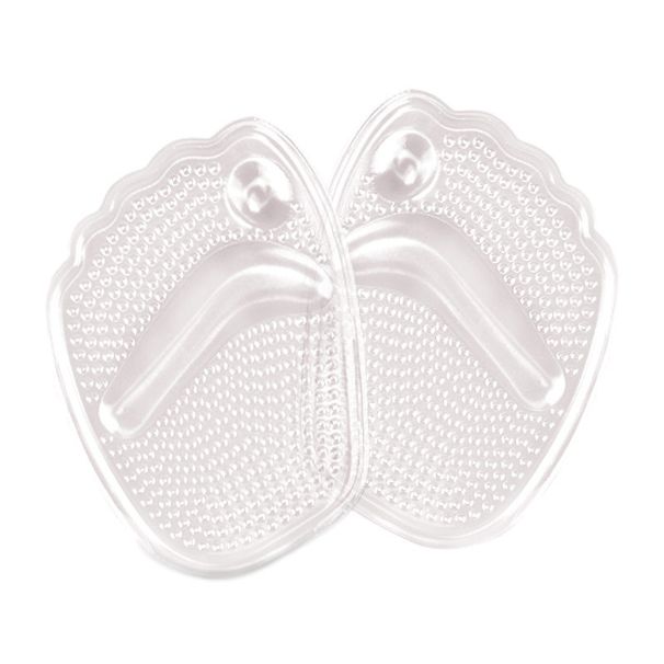 Anti-Slip Gel Forefoot Pads – Cushioned Half-Size Inserts For High Heels & Dress Shoes (Universal Fit, Transparent, Pain Relief For Ball Of Foot)_viptrois.com