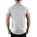 Muscle Fitness Short-sleeved Foreign Trade Cross-border Bodybuilding Slim-fit T-shirt, Shoulder-plugged Elastic Top, Running Casual Training Clothes_viptrois.com