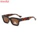 Fashion Square Frame Women's Polarized Sunglasses Rice Nail Design Fashionable And Simple High End Sense T1294_viptrois.com