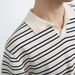 Men's Clothing Summer V Neck Ice Silk Striped Polo Shirt Short Sleeved Versatile Simple Fashion Lapel T Shirt_viptrois.com