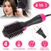 Hot Hair Brush 4 In 1 Hair Dryer Volumizer Brush Dryer Comb For Straightening Curling Drying_viptrois.com