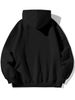 Men's Candy Canes Hooded Sweatshirt - Soft Winter Pullover Hoodie With Candy Cane Lettering & Peppermint Design_viptrois.com