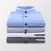 Men's Clothing Summer New Men's Short Sleeved Shirt Stand Collar Business Casual Fashion Men's Oxford Shirt_viptrois.com