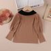 Bear Leader Solid Children Long Sleeve Shirt Bottoming Sweater Children Wear Autumn Children Tops Casual Boys Girls Swea_viptrois.com