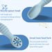 Mother & Kids Silicone Spoon Baby Food Licking Spoon Baby Learning To Eat Training Silicone Soft Spoon Rice Cereal Feeding Sticky Spoon_viptrois.com