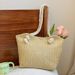 Women's Tote Bags Straw-woven Single-shoulder Tote Bags Are In Vogue. Large-capacity Fresh Woven Handbags Are Popular For Women_viptrois.com