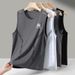 Men's Clothing Summer Thin Trend Fitness Running Quick Drying Seamless Waistcoat Hurdles Loose Sleeveless T Shirt_viptrois.com