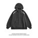 "Men's Oversized Zip-Up Hoodie – 90% Cotton Streetwear Jacket With Contrast Stitching (3 Colors, 5 Sizes)"_viptrois.com