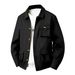 Men's Waterproof Workwear Jacket - Multi-Pocket Utility Coat With Hood (Black/Gray/Army Green/Khaki/Navy, S-XXXL)_viptrois.com