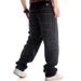 Man's clothing West Coast hip-hop skate pants Men's street baggy hip hop Oldschool denim pants_viptrois.com