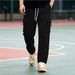 Men's Straight-Leg Cargo Joggers – Multi-Pocket Training Pants With Stretch Fabric (Athletic, Basketball, Outdoor Wear)_viptrois.com