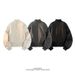 Men's Cleanfit Stand Collar Bomber Jacket - Short Quilted Cotton Coat With Design, Slim Fit, Lightweight & Stylish For Teens & Adults_viptrois.com