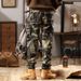 Men's Camo Cargo Pants – Vintage Military Style Relaxed Fit Joggers With Drawstring & Multi-Pockets_viptrois.com