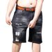 Guangzhou Xintang Jeans Summer Tide Brand Ripped Jeans Men's Fattened Plus Size Straight Pants Men's Large Size Men's Clothing_viptrois.com