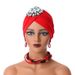 New style air layer heavy industry accessories Baotou hat Muslim hat ethnic hat_viptrois.com