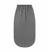 Women's long cap night cap Long hair care cap elastic sleeve cap color long tail night cap_viptrois.com