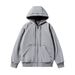 Men's Clothing Plus Velvet Thickened Men's Coat Fashionable Handsome Versatile Jacket Cotton Coat Trendy Brand Loose Cardigan Coat Men_viptrois.com