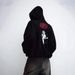 Heavy Spring Dark Wind Star Patch Embroidery Street Rock Character Embroidery Hoodie Sweater_viptrois.com