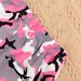 Kids’ Clothing Girls Fashion Sports Vest Camouflage Trousers Suit Casual Sports Suit_viptrois.com