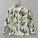 Trendy Printed Long Sleeved Shirt For Men, Fashionable And Versatile, Artistic And Casual Loose Top_viptrois.com