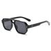 Unisex Square Fashion Twin-beam Sunglasses For Men Cross-border Retro Casual Driving Business Trend Sunglasses_viptrois.com